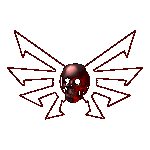This skull is a gif! AUTHENTIC 1996 FEELS
