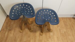 Tractor seat stools